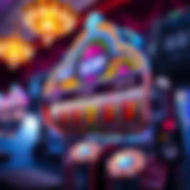 Illustration of popular slot games available on mobile platforms