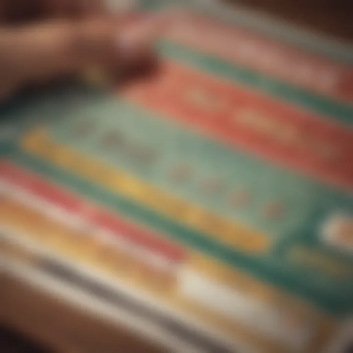 Close-up view of a Florida Lottery scratch-off ticket being scanned