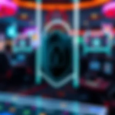 Illustration of digital security features protecting user accounts