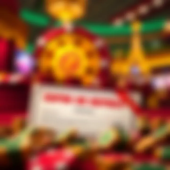 Promotional casino coupon showcasing no deposit offer