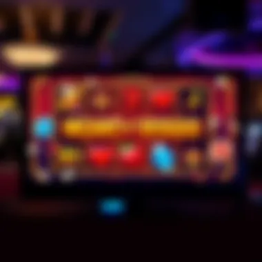 Unique features of the Heart of Vegas slots highlighted on screen