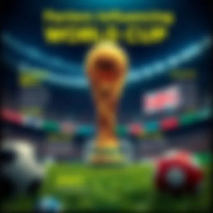 Factors Influencing World Cup Betting Odds Infographic illustrating key factors influencing World Cup odds