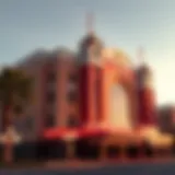 Exterior view of Lumière Casino showcasing its stunning architecture