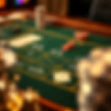 An advanced betting system layout for blackjack