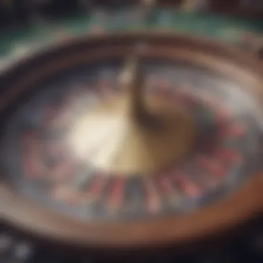 The Intersection of Probability and Psychology An abstract representation of probability and psychology in gambling