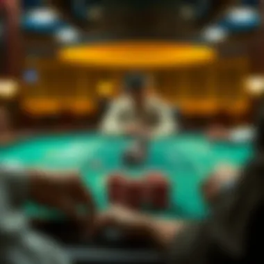 Psychological tactics in poker