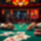 Visual representation of Texas Hold'em hand rankings