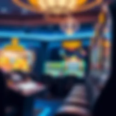 Online gaming interface showcasing popular games