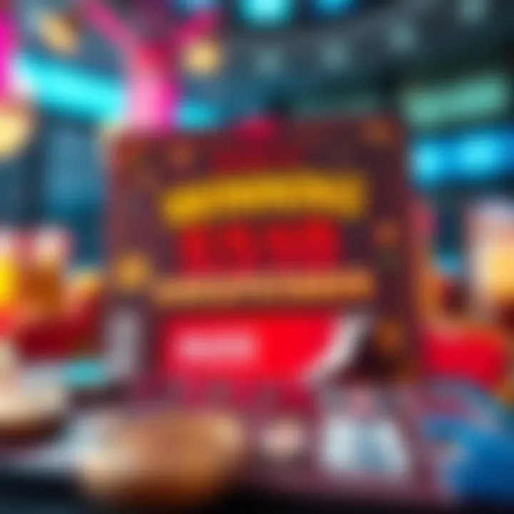 A close-up of a winning scratch card revealing a huge prize