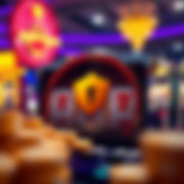 Visual depiction of security measures in online gaming