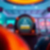 Secure login portal showcasing modern design