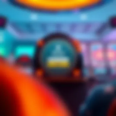 Secure login portal showcasing modern design