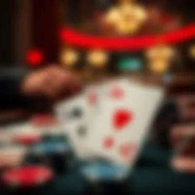 Visual representation of card counting techniques.