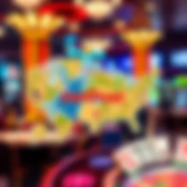 Map highlighting regulatory landscapes affecting FanDuel