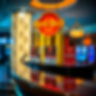 Promotional offers displayed at the reception desk