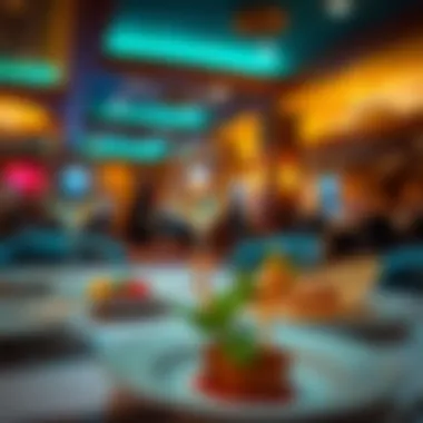 Gourmet dining experience highlighting culinary delights available at the casino