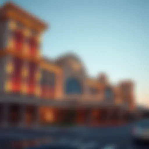 Exterior view of Soaring Eagle Casino showcasing its architecture