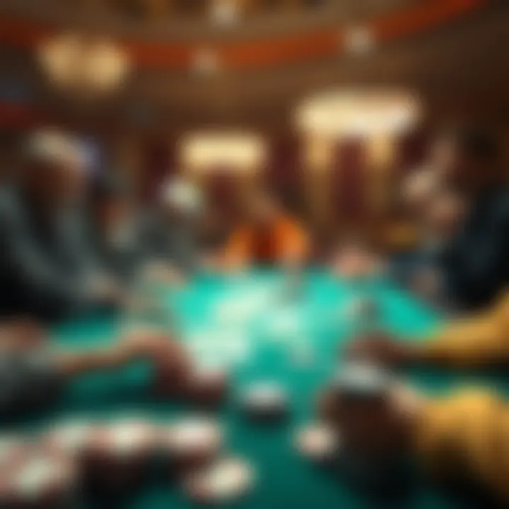 A visual representation of societal perceptions towards gambling