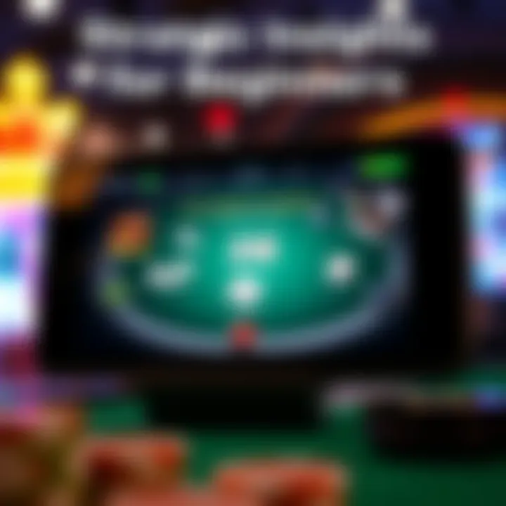 Tutorial screen showcasing Texas Hold'em strategies