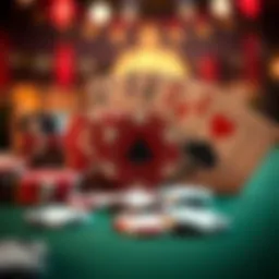 Chips and Cards in Texas Holdem