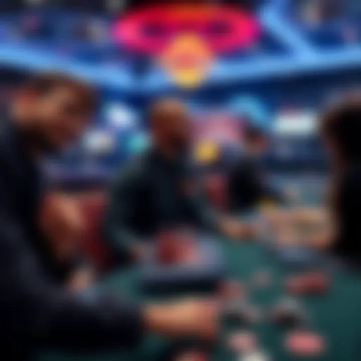 Training session for online casino dealers