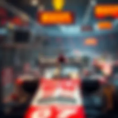 A depiction of key factors influencing Formula One race outcomes.