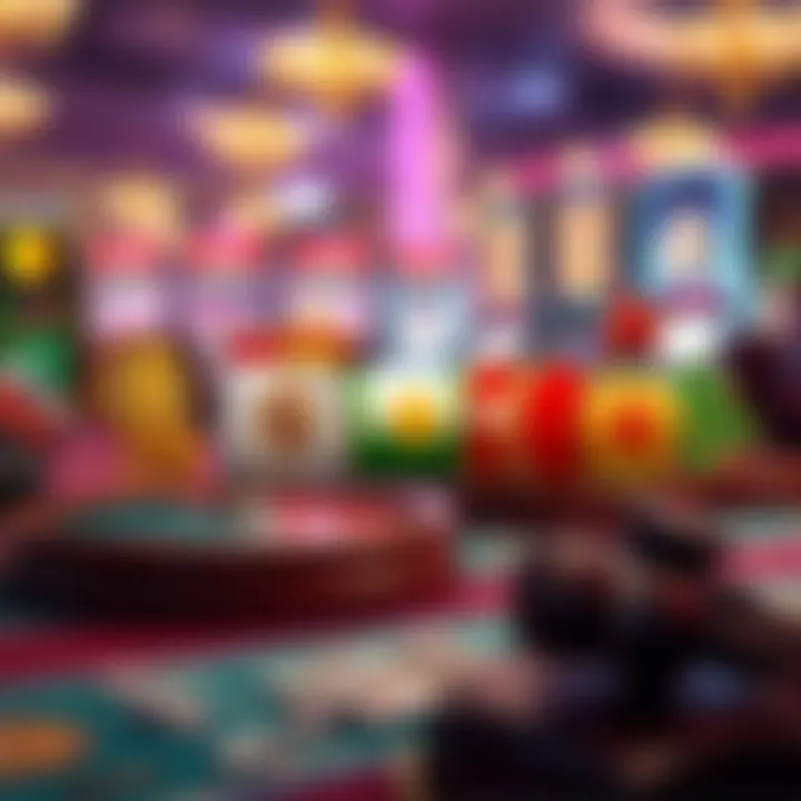 Iconic symbols of various jurisdictions representing online gaming laws