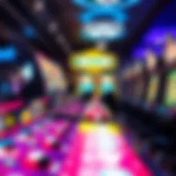 A captivating overview of a video lottery game interface