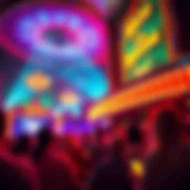 Showcasing a live performance at the Tropicana theater