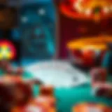 Conceptual illustration of casino bonuses