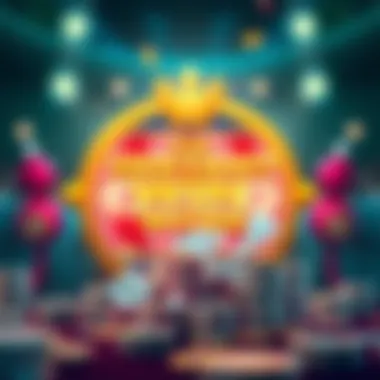 An illustration depicting the financial dynamics of instant win sites