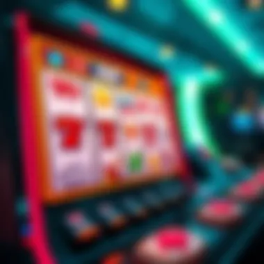 Online slot gaming interface
