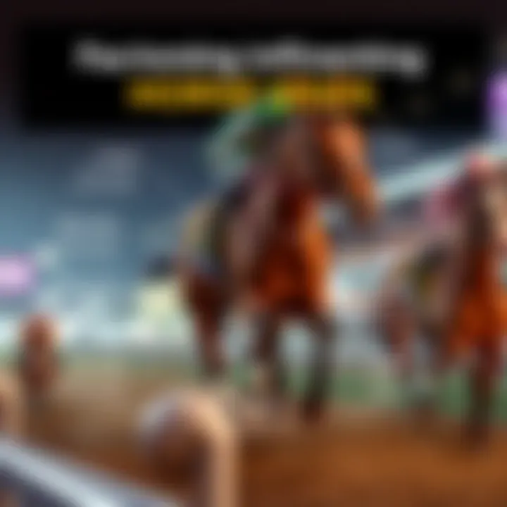 Diagram illustrating the factors influencing horse racing odds