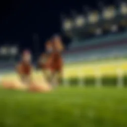 Visual representation of horse racing odds variations
