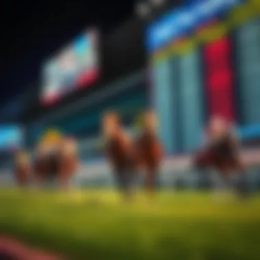 Chart showing betting strategies related to horse racing odds