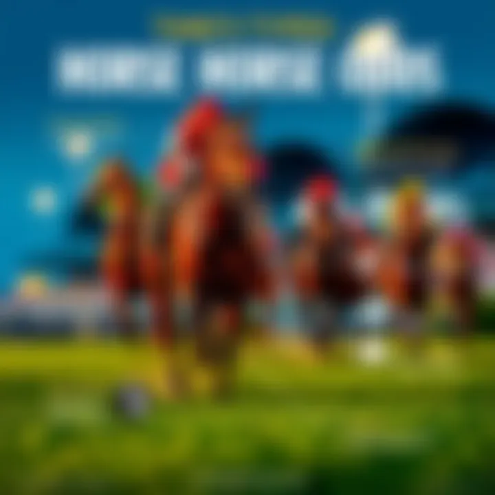 Infographic summarizing the types of horse racing odds