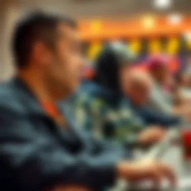 A novice engaging in horse racing betting