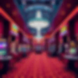 Overview of Winnie Vegas Casino interiors showcasing gaming areas