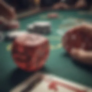 A collage of various poker strategies illustrated on a digital screen