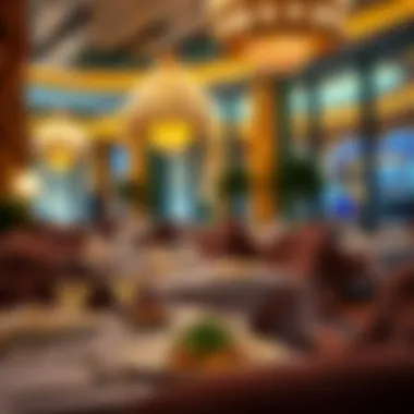 Gourmet dining experience at a restaurant in Wynn Las Vegas