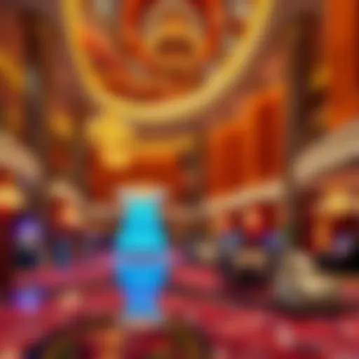 Luxurious lobby of Wynn Las Vegas showcasing opulent design